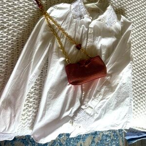 Tory Burch white dress shirt